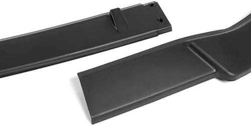 3 Pieces Front Bumper Lip Spoiler Splitter Side Body Kit Trim Protection Compatible with 2011-2017 Toyota Sienna SE Model, 2012 2013 2014 2015 2016 (Matt Black)