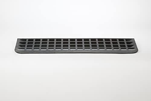 Bepco Rollstuhlrampe -Türkantenrampe - Schwellenrampe - Bordsteinkanten-Rampe aus Gummi - Auffahrrampe - Türschwellenrampe (5,1 x 110 x 41 cm) – Bild 4