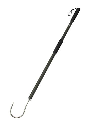 Kinetic Boots Gaff, verfügbar in Zwei Längen mit 75cm (60cm) und 115cm (100cm), Eva-Griff, Alu-Stange (Gaff 115cm)