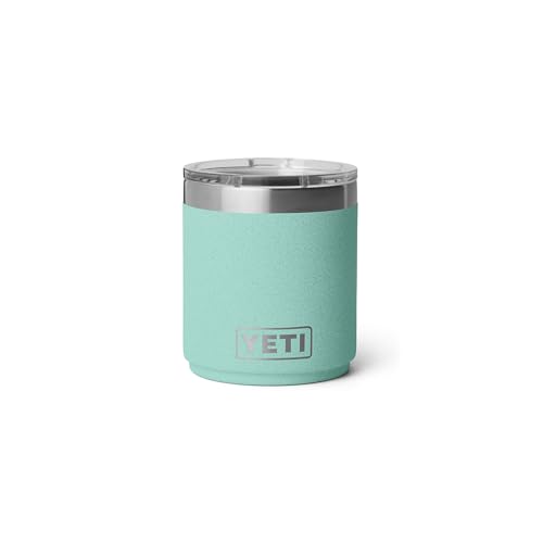YETI Rambler 10 oz Ceramic Lined Lowball 2.0, Sea Stone