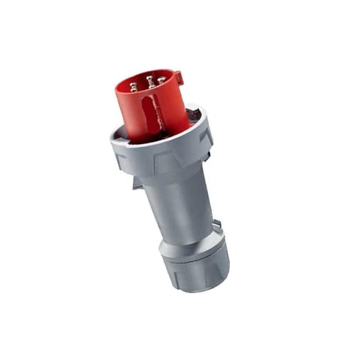 Conector industrial de aviación 125A trifásico macho y hembra