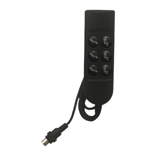 Interruptor para sofá eléctrico con cable largo mando de control derecho 5