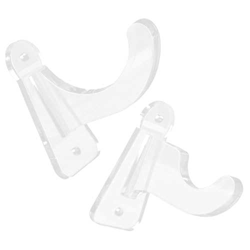 HONMEET Bat Stand for Sports Baseball Bat Holder Acrylic Bat Support Wall Mount Rack for Display and Storage