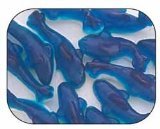 Blue Gummi Gummy Sharks Candy 1 Pound Bag