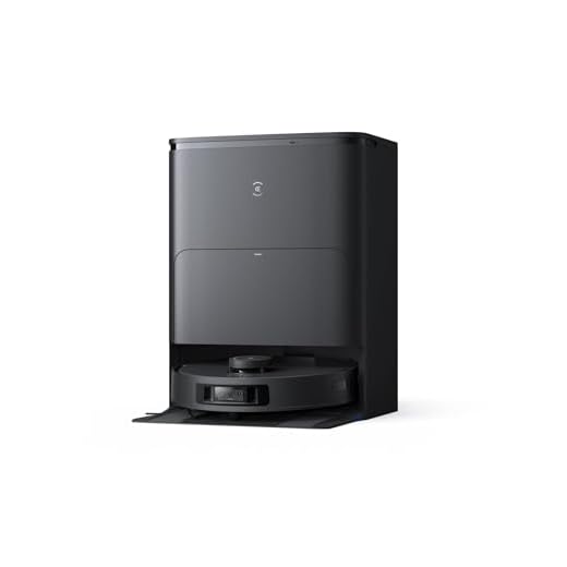 ECOVACS T30S Pro Robot Aspirador 11000Pa, Tecnología ZeroTangle, TruEdge™ Fregado Adaptado de Bordes, Elevación Automática de la Mopa, Evitación de Obstáculos con IA, Negro