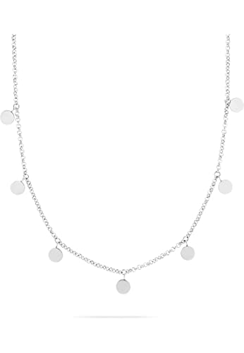 Esprit Damen-Kette Edelstahl One Size, Silber 32023393