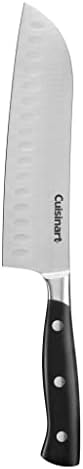 Cuisinart C77TR-7SAN Triple Rivet Collection 7" Santoku Knife, Black