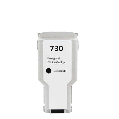 Cartouche encre DesignJet T730 noir mat 300ml pour impression plan CAO