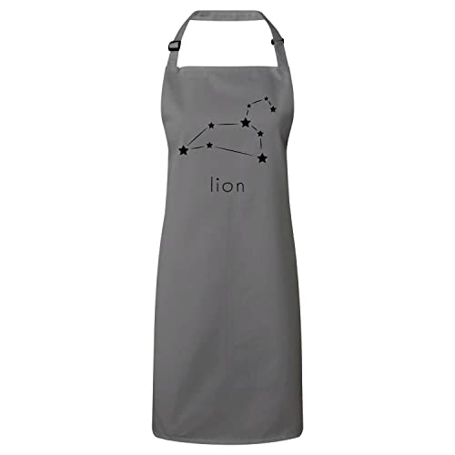 Tablier cuisine lion signe astrologie le cadeau d'anniversaire idéal et original
