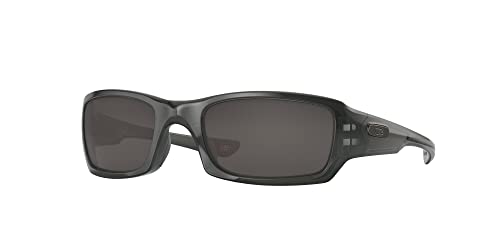 Oakley OO9238 Sunglasses Bundle: OO 9238 923805 Grey Smoke and Medium Black leash Accessory kit