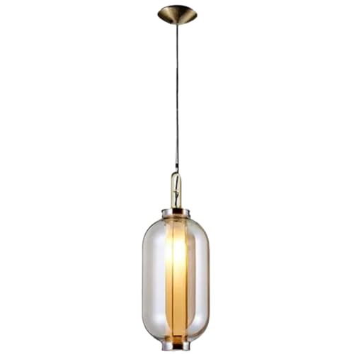 Lampe en verre industriel haut de gamme pour décoration