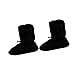 KiBcsLic Warm up Booties Dance Boot Shoes Comfortable Winter Warm Ballet Slippers for Cheerleaders Girls Road Yoga Stage Performance, Black L