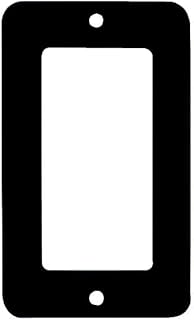 Coverplate 1-Gang, Black Gfci Duplex For Portable Outlet Box (6000 Series)