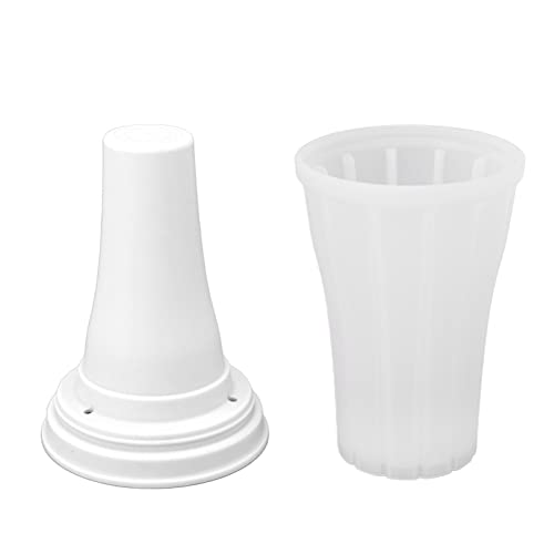 Cupwith Cover Slushie Maker Cup Quick Frozen 150ml Large Capacity Drink Making with Cover for Summer White – Bild 8