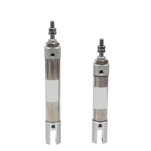 Mini cilindro neumático de doble efecto de 125mm para proyectos de automatización compactos 5