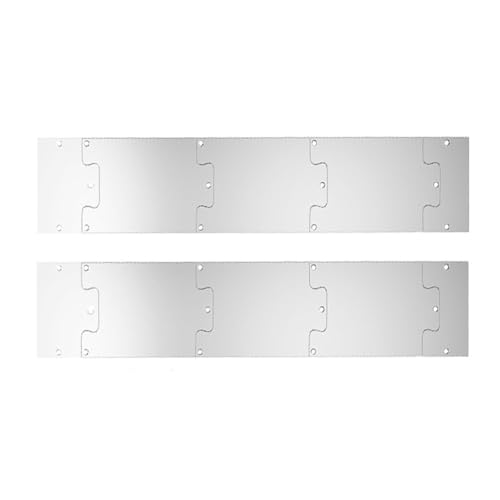 Plaque de protection de porte bas alu pour intérieur et extérieur