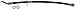 Dorman H621801 Rear Passenger Side Brake Hydraulic Hose Compatible with Select Lexus / Scion / Toyota Models