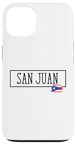 San Juan País Puerto Rico Viaje Familiar Hombres Mujeres Carcasa para iPhone 13