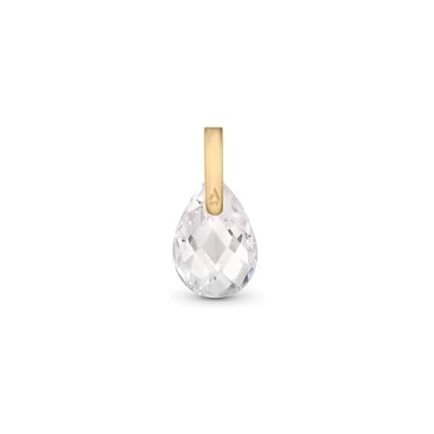 Amberta 9ct Gold Crystal Pendant for Women Cover