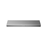 Zephyr AK2500C Hurricane 290-695 CFM 30 Inch Wide Under Cabinet Range Hood with LumiLight LED Lighting - Stainless Steel