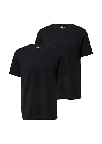 s.Oliver Herren Shirt 2154995 9999 Black XL – Ansicht 4