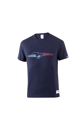 T-shirt bleu Ford Performance idéal pour les rassemblements de voitures de sport