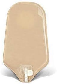 ConvaTec401551 SUR-FIT 10" Natura Urostomy Pouch with 1-Sided Comfort Panel, Standard, Accuseal Tap with Valve, Opaque, 1-1/4" Flange, Pack of 10