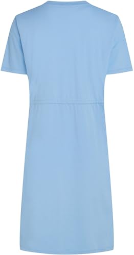 Tommy Hilfiger Damen T-Shirt Kleid Baumwolle, Blau (Vessel Blue), XXS – Ansicht 7