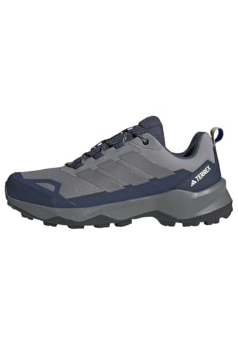 adidas Mens Terrex Skychaser AX5 Hiking Shoes Grey Three/Grey Four/Shadow Navy 10.5 UK
