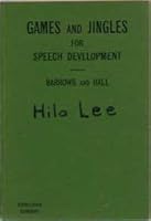 Games and Jingles for Speech Development, With Suggestions for Teachers B000L1ZASA Book Cover
