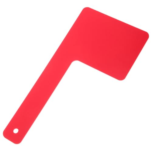 IWOWHERO Bandera Roja Giratoria Para Buzón De Acrílico Grande, Accesorio Señal De Alerta Para Buzón Exterior Compatible, Repuesto Duradero y Visible Para Correo