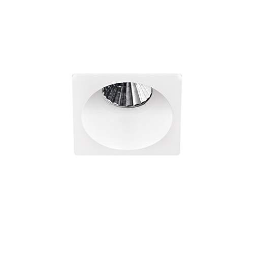 ORANGE LED Deckenleuchte - LED Downlight OH 130 - LED Spot weiß - 8W - 30° - Einbaustrahler - eckiger Deckenstrahler (3000 Kelvin) - [Energieklasse A+] Cover