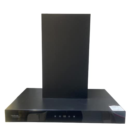 Shri Balaji Sanitary & Electric Store Auto-Clean Kitchen Chimney with Curved Glass