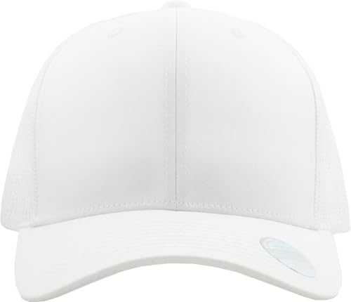 Image of Classic 6 Panel Cotton Twill Mesh Trucker Cap Hat Adjustable Snapback Hat
