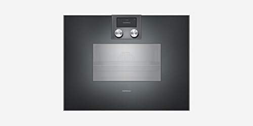 Gaggenau - Forno combinato a vapore con cerniere a dx BS 450 101 finitura  antracite da 60 cm : Amazon.it: Grandi elettrodomestici