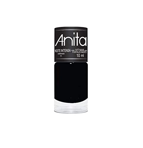 Esmalte Cremoso Anita Noite Intensa - Cor Profunda, Cobertura Total e Acabamento Profissional - 11 Ml