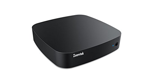 Zoomtak Tv Box [S905X/1G/8GB/4K] K3 Android 7.1 TV Box 2.4G WiFi HDMI 2.0 Streaming Media Player with Super Light and Handy Plastic Case Black