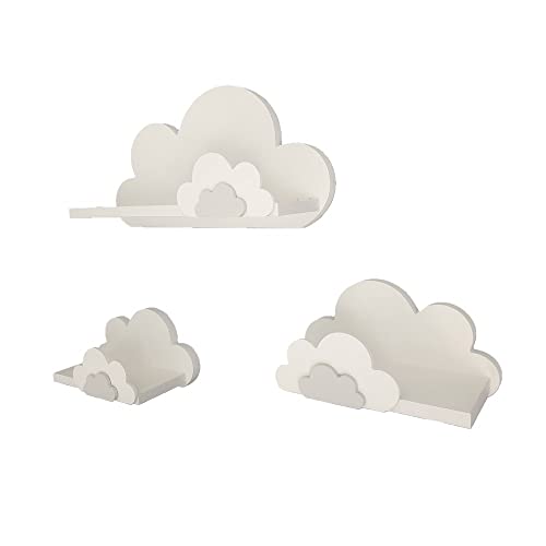 Wolke Fisia Prestige Lot de 3 étagères murales Cover