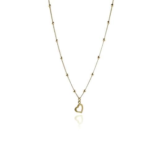 Collier pour femmes TXQHD bijou élégant en acier