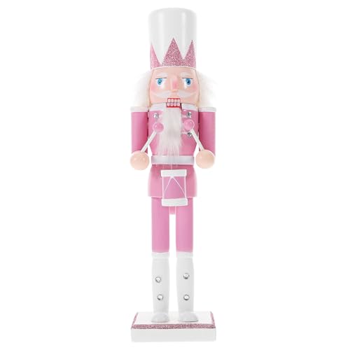 ROMISBABA Schiaccianoci Natalizio in Plastica da 30cm Soldatino Decorativo, Facile da Posizionare, per Tavoli e Addobbi di Natale