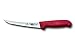 Victorinox Boning Curved Semi-Stiff Blade Fibrox Pro Handle, Red, 6