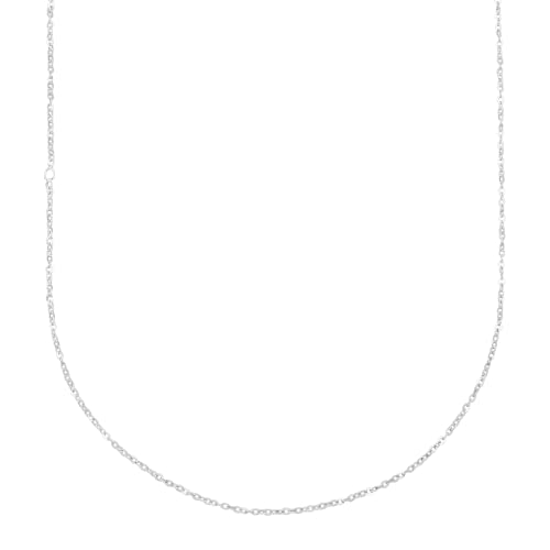 Silpada 'Flat Twist' Charm Chain Necklace In Polished Sterling Silver, 18" #TOP14
