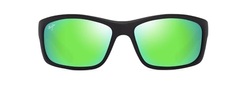 Image of Maui Jim Polarized Men's and Women's Kanaio Coast Wrap Sunglasses