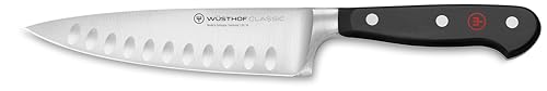 WÜSTHOF Classic 6" Chef's Knife, Black, Stainless Steel