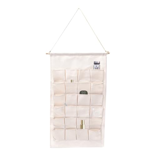 Poches de Calendrier de l'Avent en Tissu | Décoratif Pour Fêtes D'Hiver,Compte À Rebours Noël Avec Compartiments Vides - Pour Ados Adultes Petits Jouets Bonbons