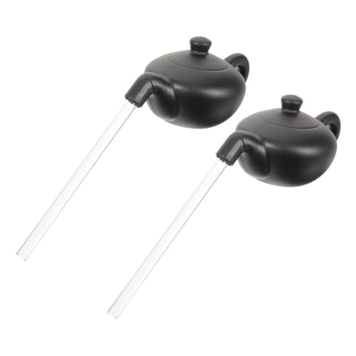 VINTORKY 1 Set Desktop Suspended Teapot Waterfall Fountain DIY Accessory Tubes Teapots for Indoor Decoration for Living Office Bedroom and Weddings