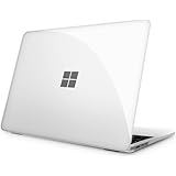 【極上透明度素材の使用】NPUOLS Surface Laptop Go 3 / 2 / 1（2023 2022 2020年発売) 12.4 インチ ケース カバー 全面保護 黄変なし 傷防止 薄型 耐衝擊性 サーフェス ラップトップ Go3 Go2 Go スリム 保護ケース Model番号：1943/2013対応(クリア)