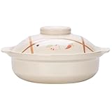 Shallow Ceramic Casserole Pot, Flat Bottom Clay Pot with Lid for Gas Stove, Black Ceramic Pot for Clay Pot Rice, Soup, Stew, Porridge and Daily Home Cooking (A 8.8L)