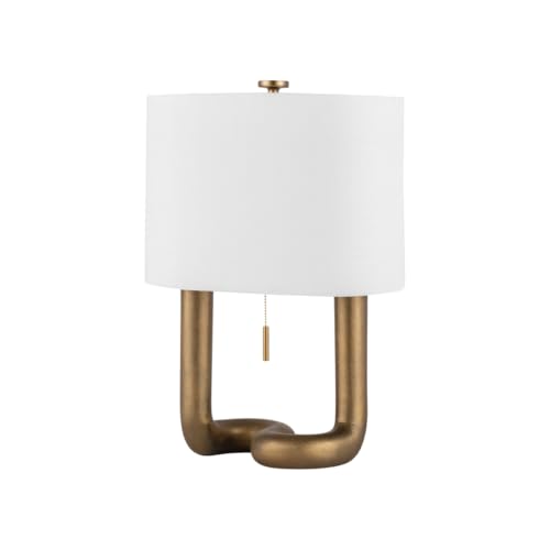 Hudson Valley Lighting L1924-AGB Armonk - 1 Light Table Lamp in Modern Style-22.75 Inches Tall and 10.25 Inches Wide