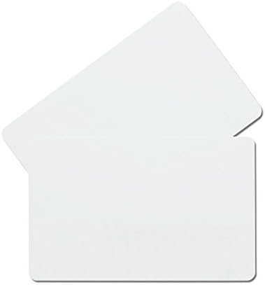 TIAO 2 PCS NFC 215 White PVC Cards and Stickers - NTAG215 (TagMo Compatible)